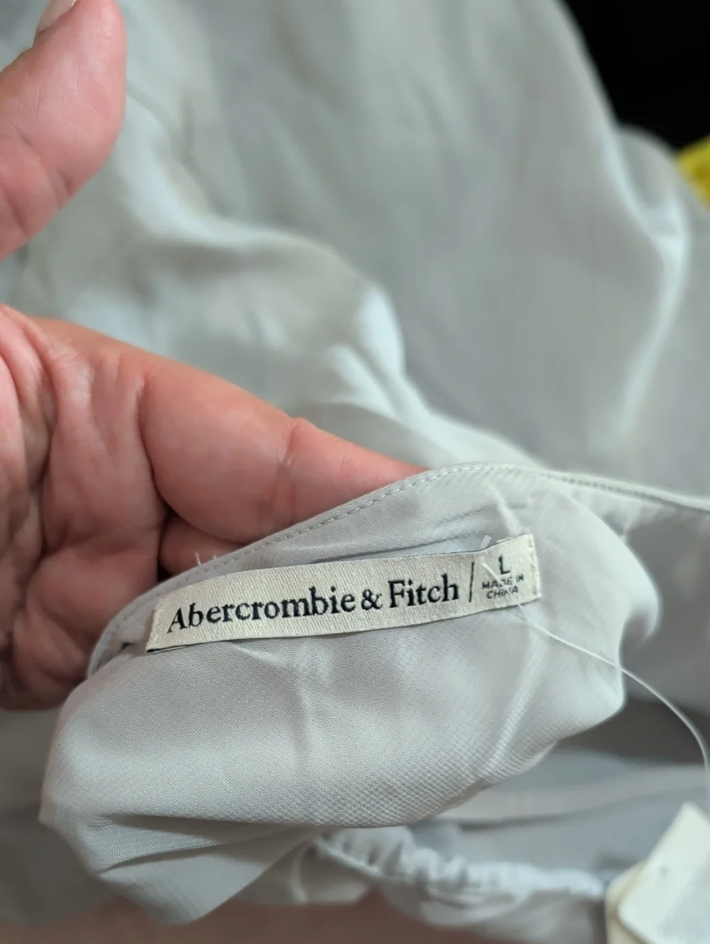 Abercrombie & Fitch Light Gray Halter Maxi Dress